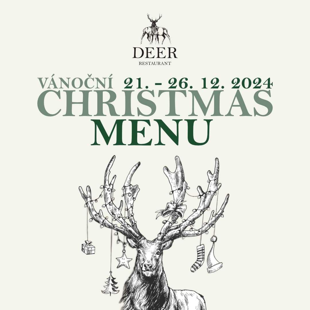 Vánoční menu, restaurace Deer, Praha centrum