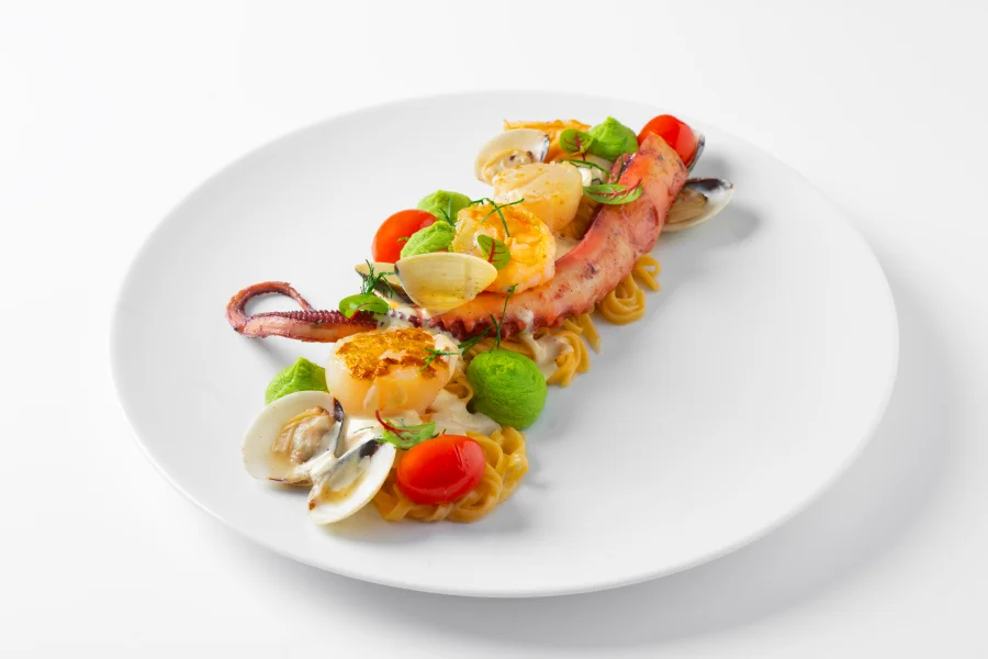 Linguine s mořskými plody