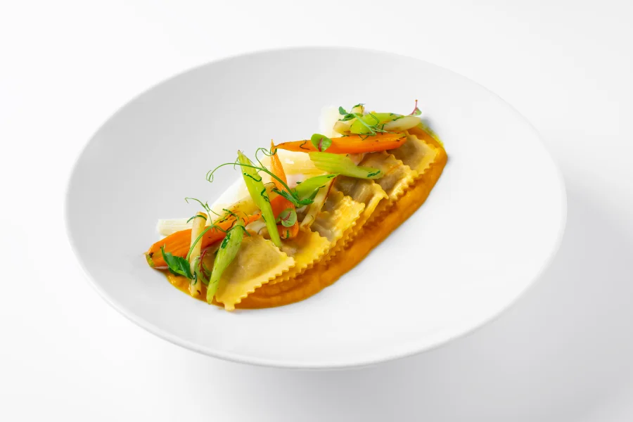 Ravioli s jelením masem