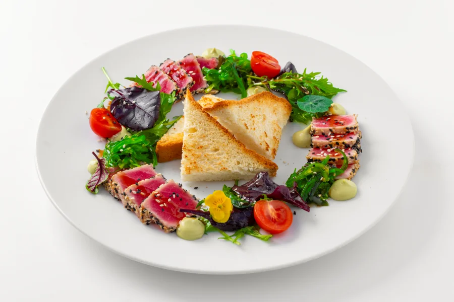 Tataki ze žlutoploutvého tuňáka