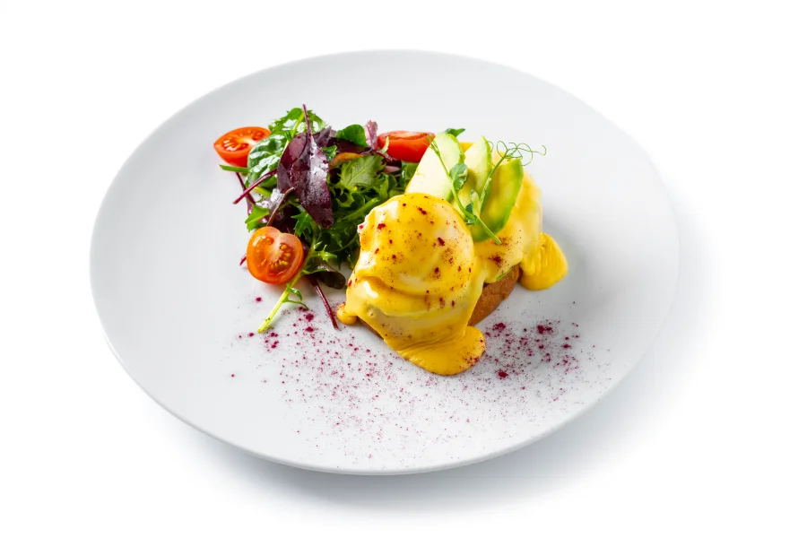 Vejce Benedikt s avokádem